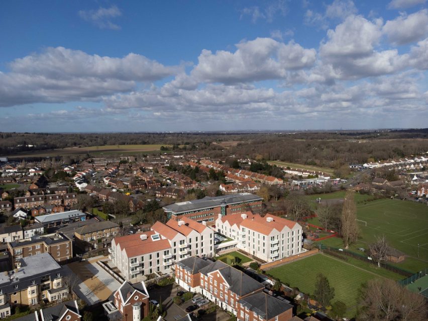Cobham Bowers retirement housing in Surrey by Coffey Architects