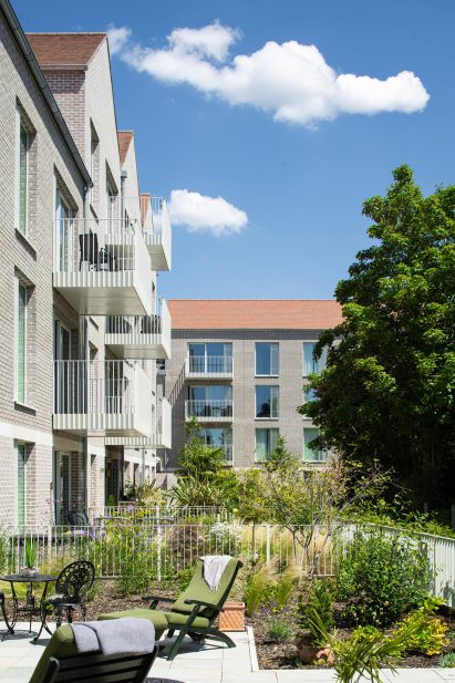 Cobham Bowers retirement housing in Surrey by Coffey Architects