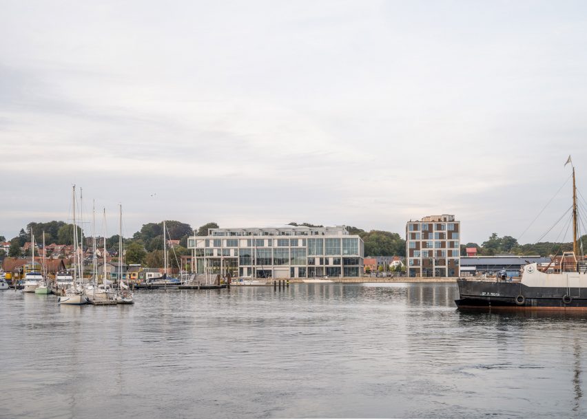 Concrete maritime academy in Denmark by EFFEKT and CF Moller Architects