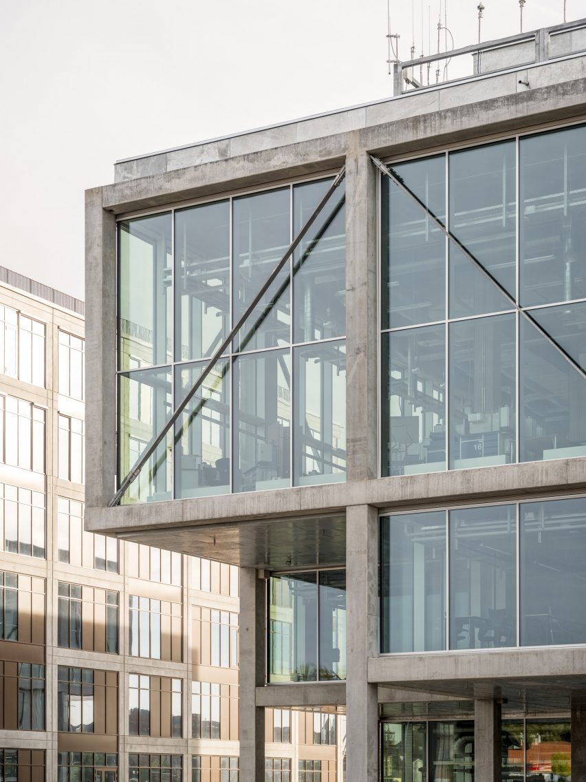 Concrete maritime academy in Denmark by EFFEKT and CF Moller Architects