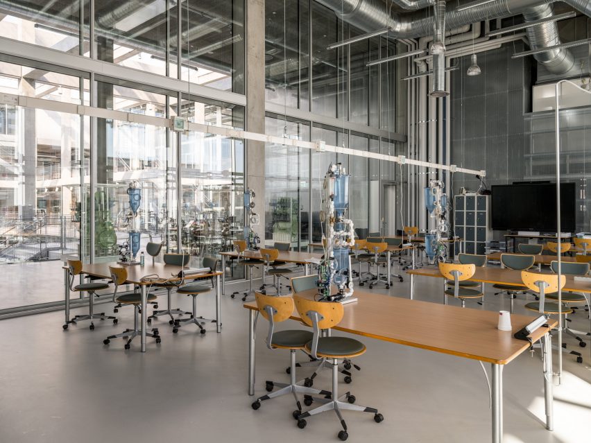 Concrete maritime academy in Denmark by EFFEKT and CF Moller Architects