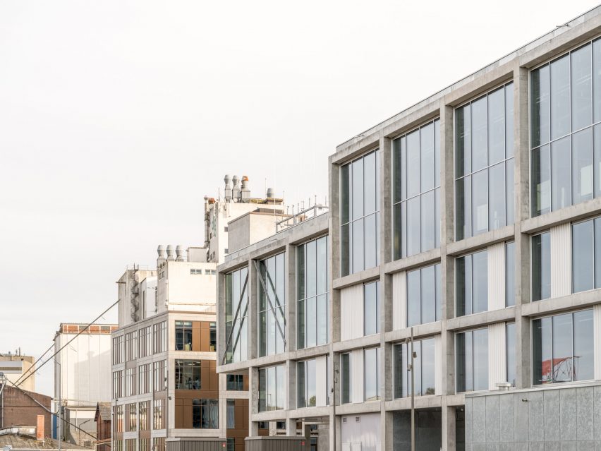 Concrete maritime academy in Denmark by EFFEKT and CF Moller Architects