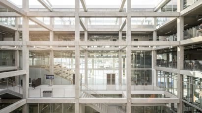 Concrete maritime academy in Denmark by EFFEKT and CF Moller Architects