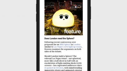 Dezeen In Depth newsletter preview