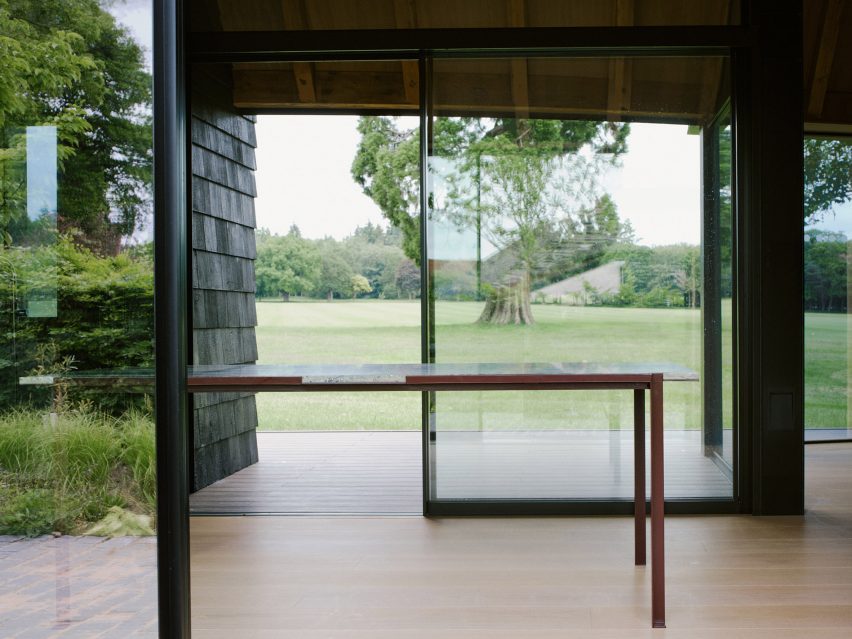 Charred-timber-clad clubhouse by DROO