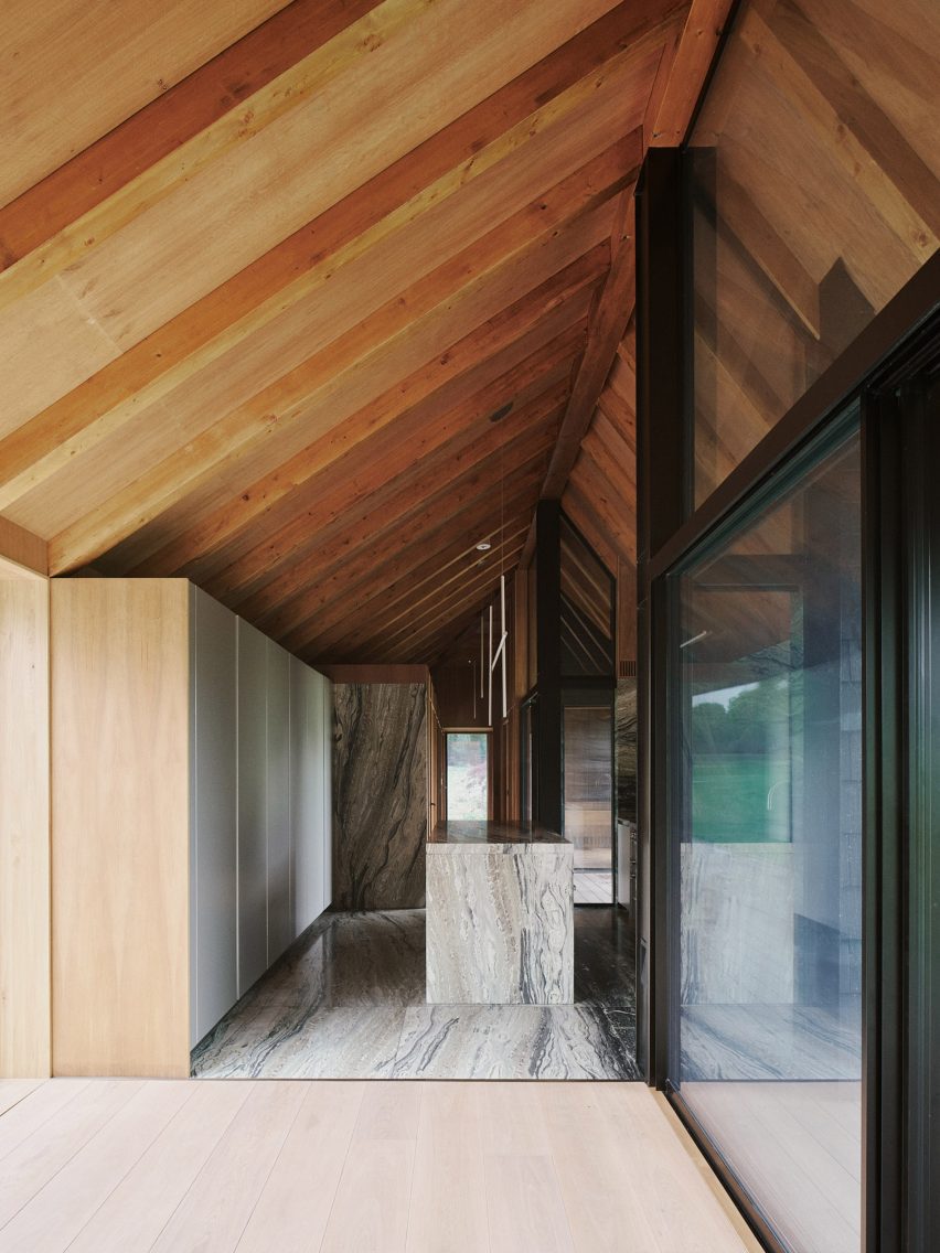 Interior of a clubhouse by Droo