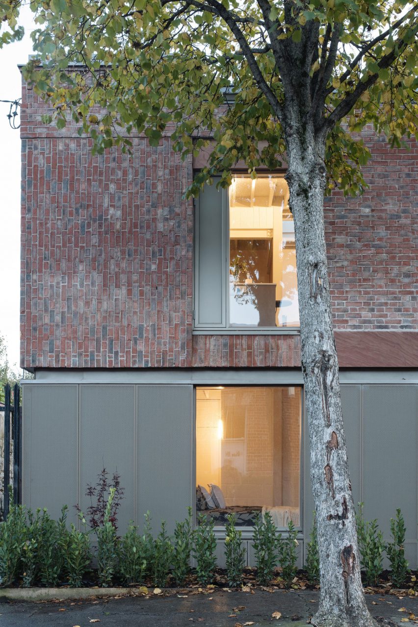 Compact infill home by Gró Works in Dublin, Ireland.