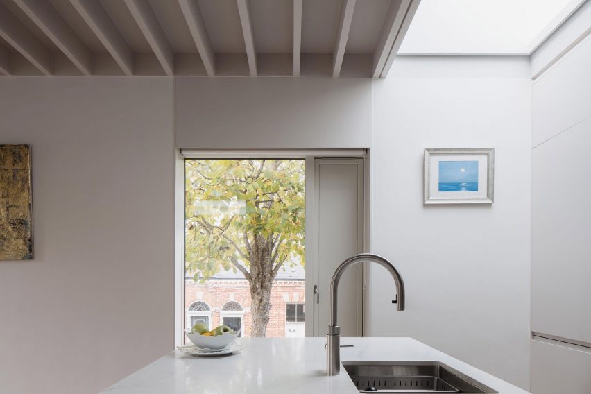 Compact infill home by Gró Works in Dublin, Ireland.