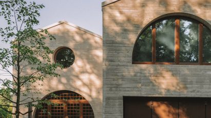 Gable fronts of Duplex by Atelier ST