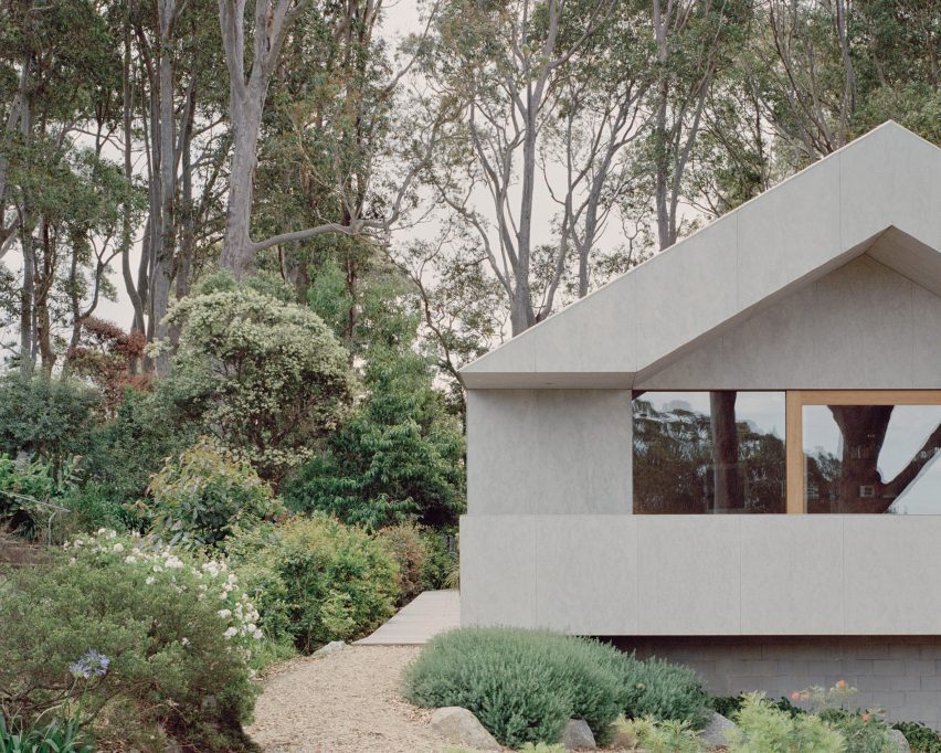 Gable end of Mossy Point in New South Wales