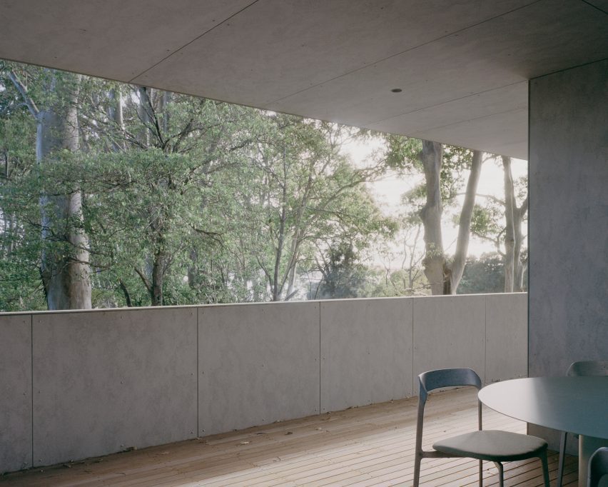External deck of Mossy Point in New South Wales