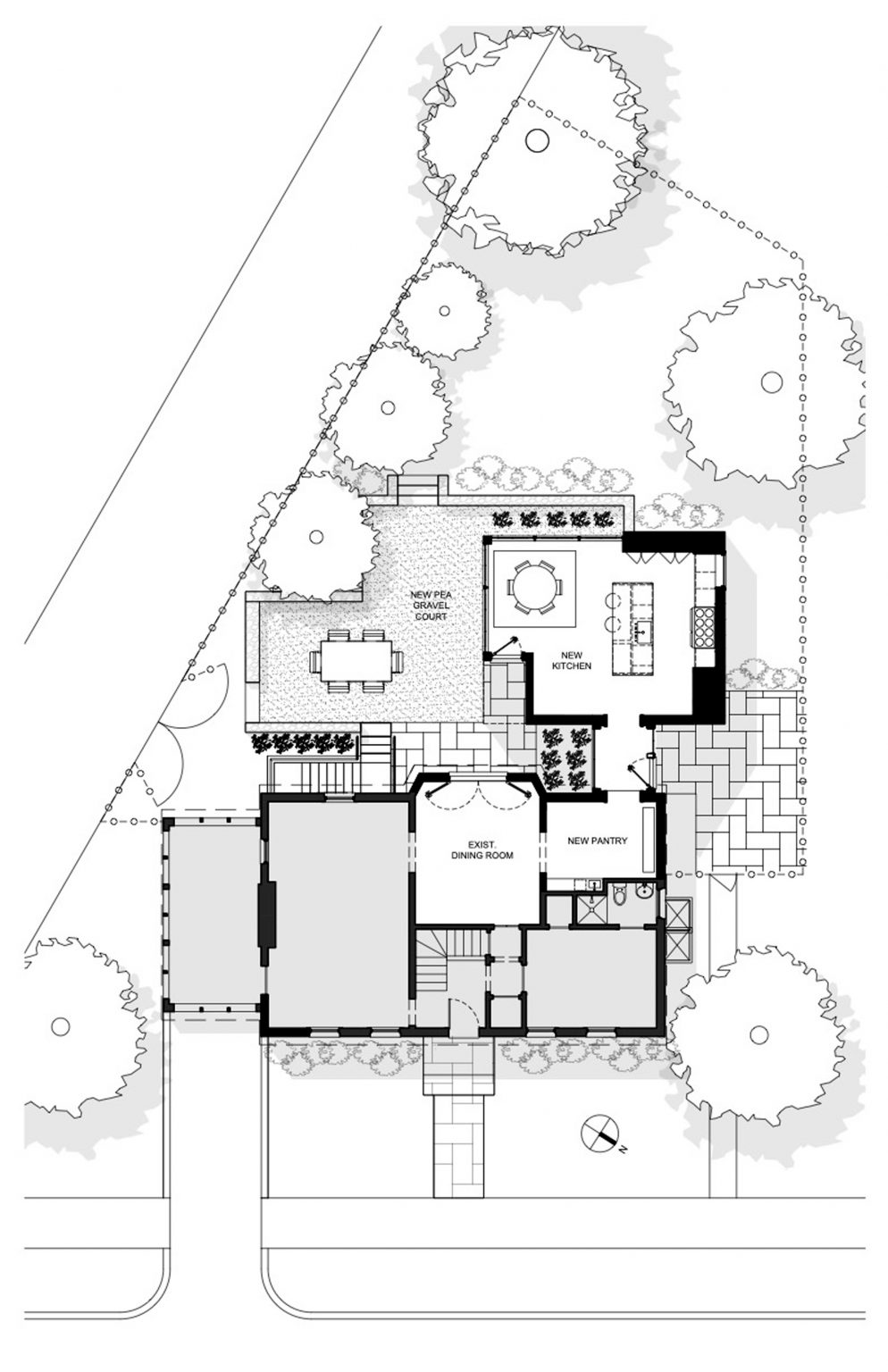 Lower floor plan