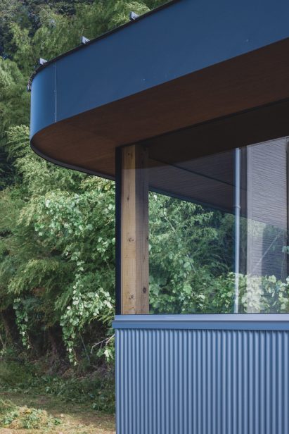 Structural detailing of Forest of Pillars in Fukushima, Japan