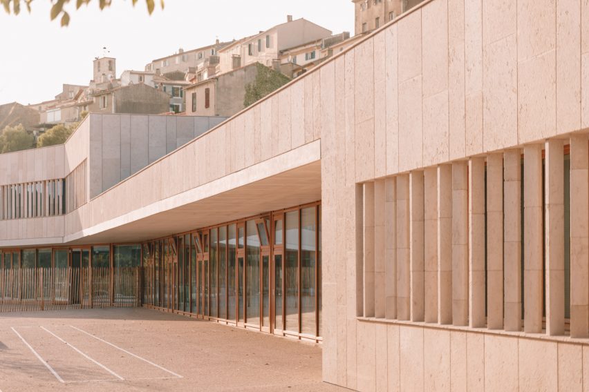 Auguste Benedict School in Cabriès by Amelia Tavella Architectes