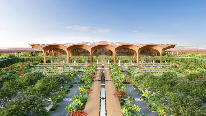 Techo International Airport in Cambodia by Foster + Partners