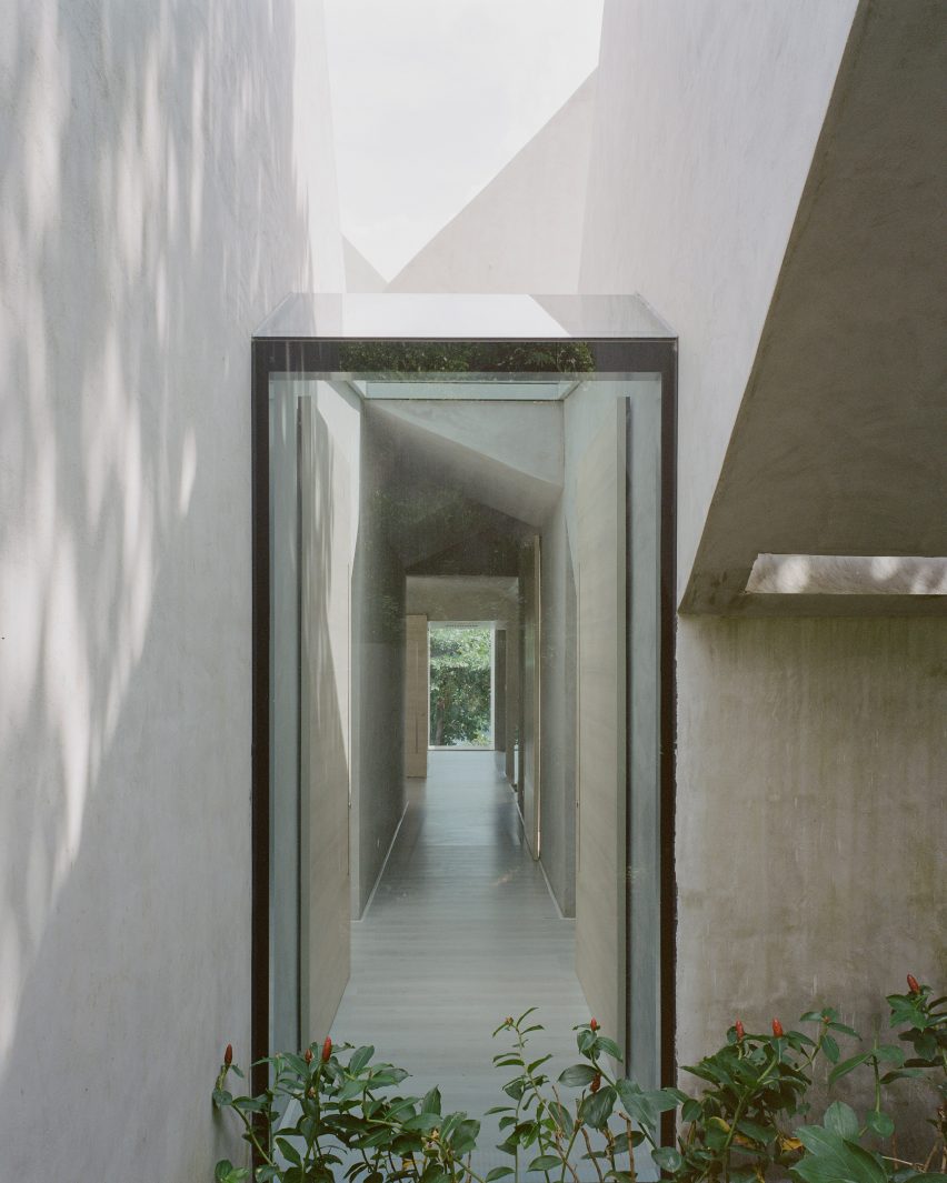 Window at FR House in the Philippines by CAZA