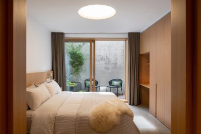 Basement bedroom