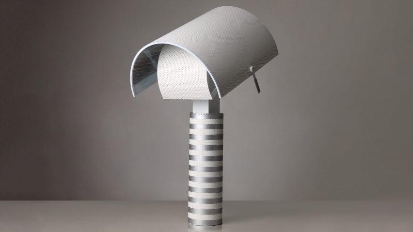 Haneul Kim recreates Mario Botta’s Shogun lamp using salvaged cinema screens