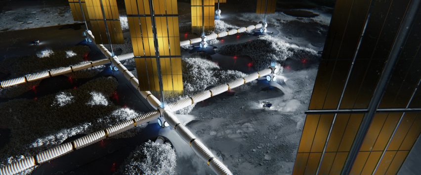 Lunar base by Hassell