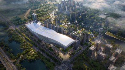 Huafa Snow World masterplan by 10 Design