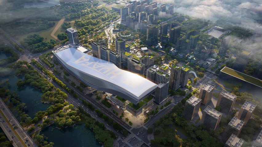 Huafa Snow World masterplan by 10 Design