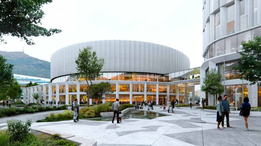 Multi-purpose arena in Bergen, Norway by CF Møller Architects
