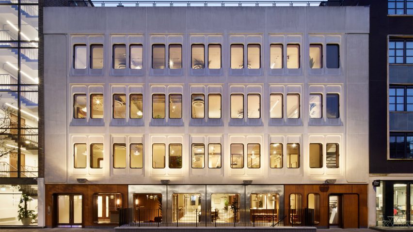 dMFK retrofits 1970s office building in Fitzrovia, London