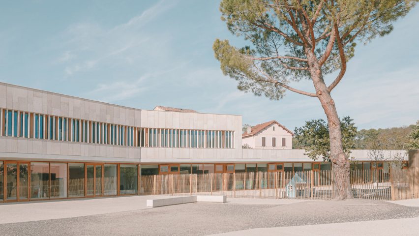 Auguste Benedict School in Cabriès by Amelia Tavella Architectes