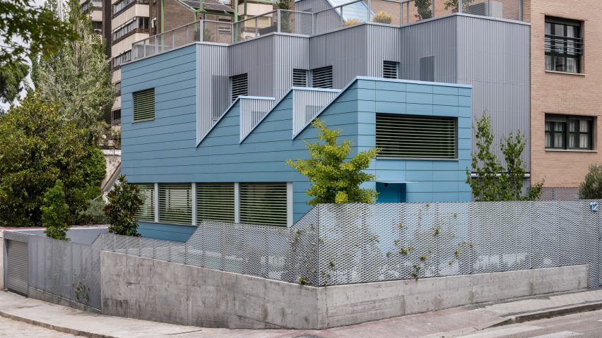 Ignacio G Galan and OF Architects design home for ageing couple in Madrid