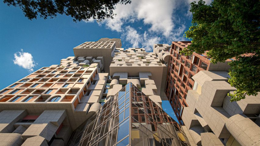 Hora Vertikale development in Tirana by OODA