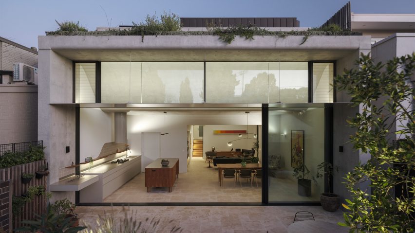 Hidden Garden House in Sydney designed by Sam Crawford Architects