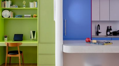 Ideas of Order Hudson Heights colorful apartment