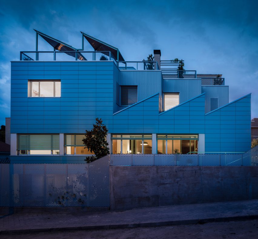 Ignacio G Galan and OF Architects design home for ageing couple in Madrid