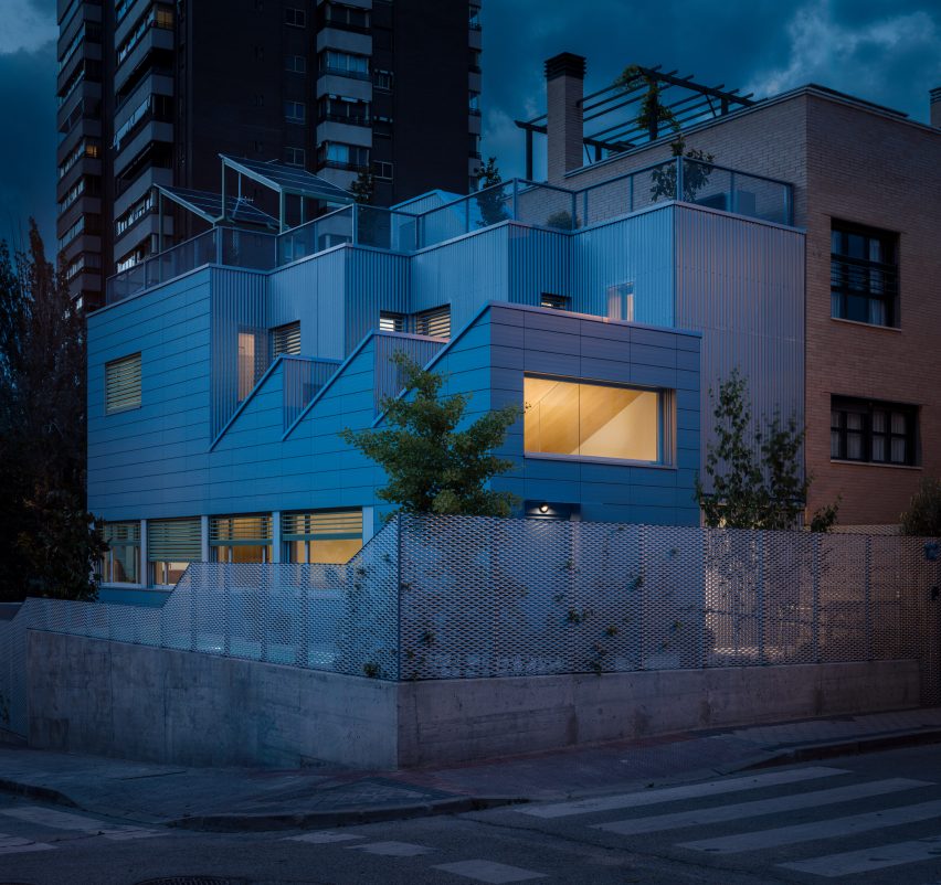 Ignacio G Galan and OF Architects design home for ageing couple in Madrid