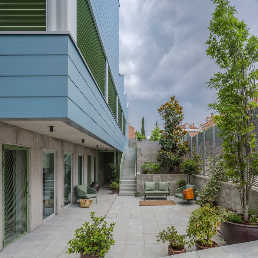 Ignacio G Galan and OF Architects design home for ageing couple in Madrid