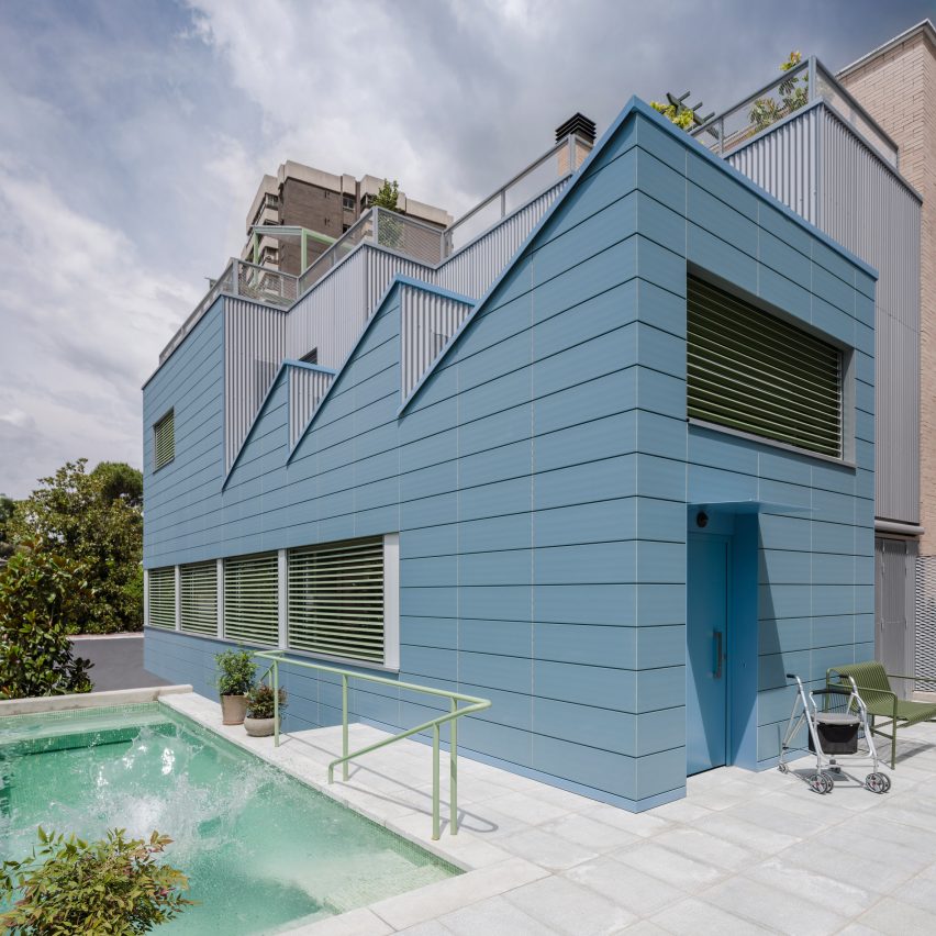 Ignacio G Galan and OF Architects design home for ageing couple in Madrid