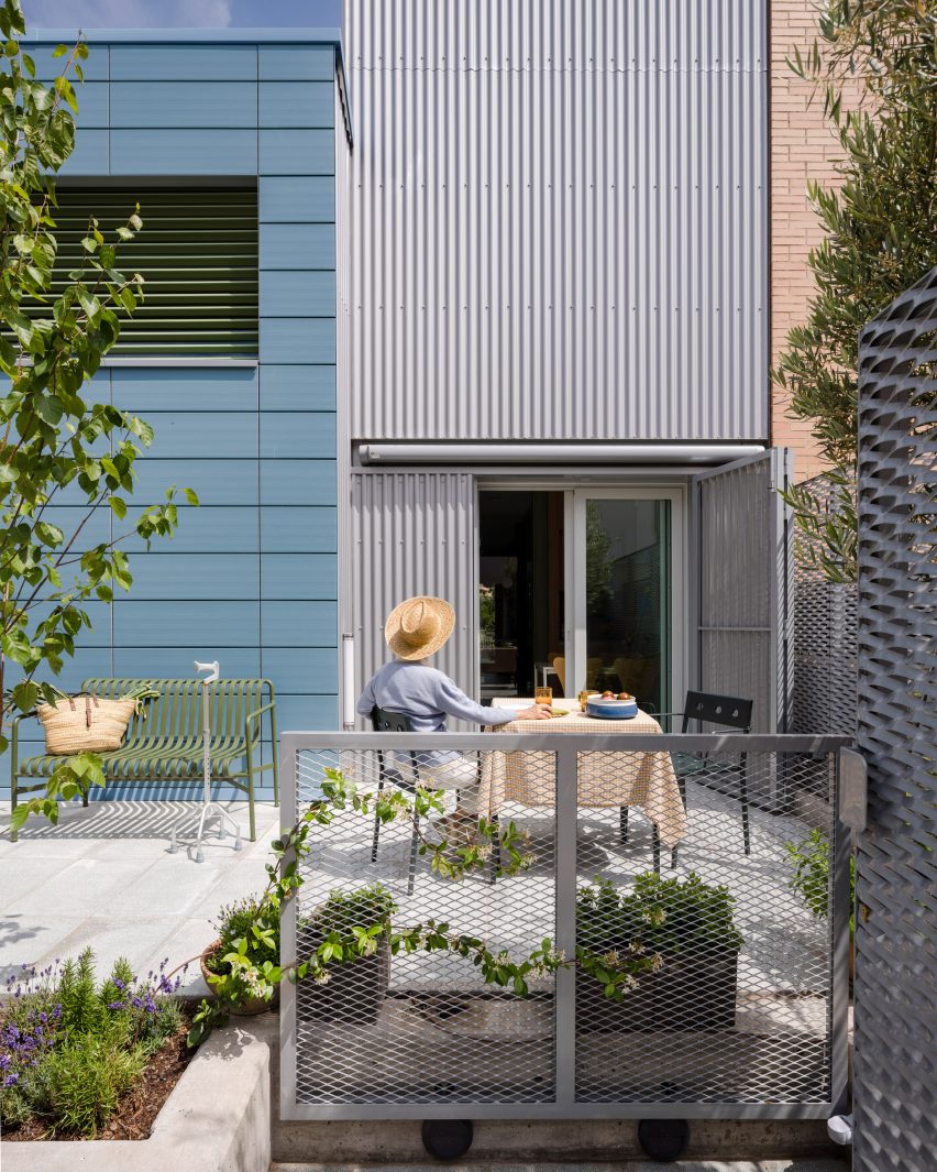 Ignacio G Galan and OF Architects design home for ageing couple in Madrid