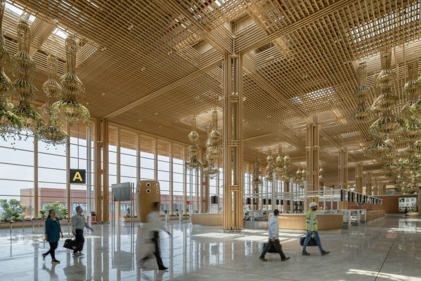 Terminal at Kempegowda International Airport by SOM