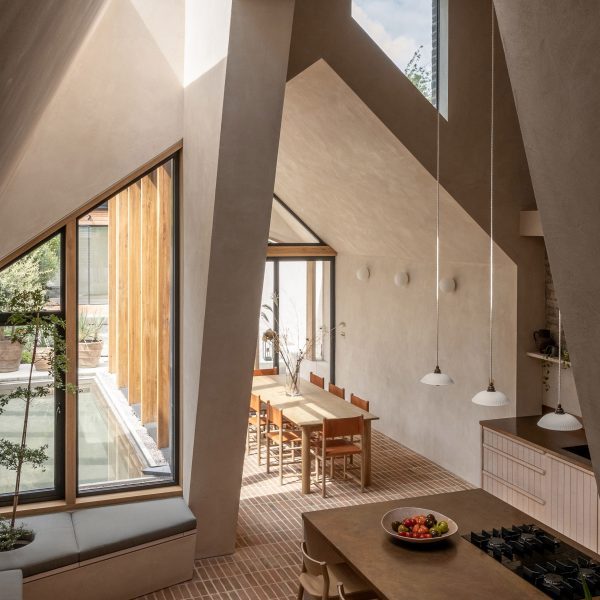 London house extension by Merrett Houmøller Architects and All & Nxthing