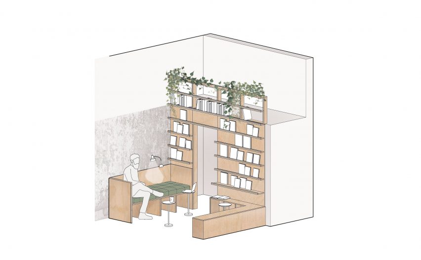 Medio Pan store illustarted axon