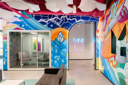 Half-arched portal at Method Architecture office