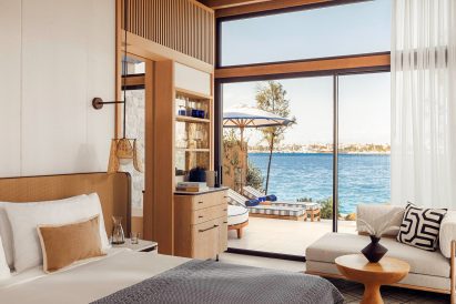 Bedroom in the resort