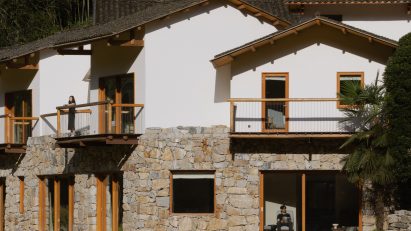 Ningshan Luzhai Cottages in Ankang City, China, by Kooo Architects