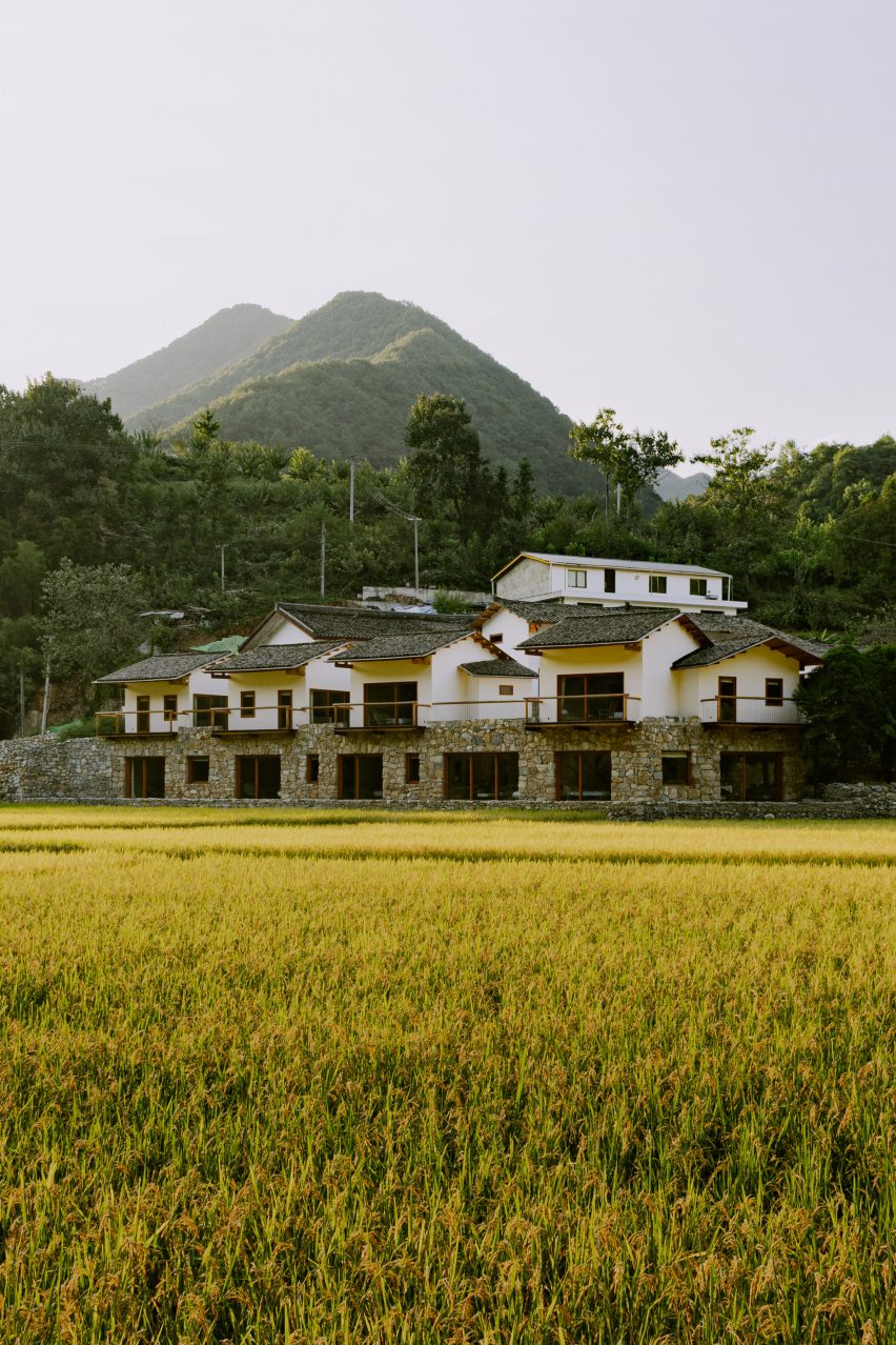 Ningshan Luzhai Cottages in Ankang City, China, by Kooo Architects