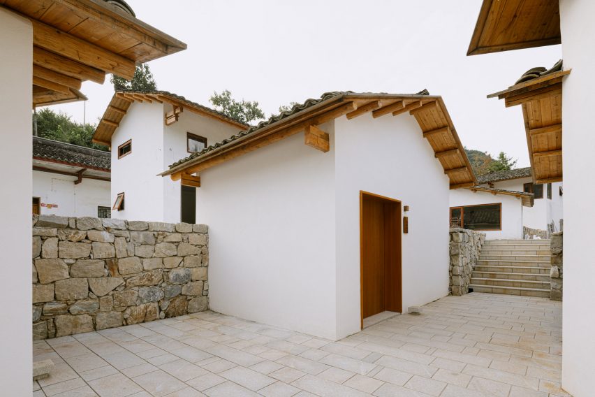 Ningshan Luzhai Cottages in Ankang City, China, by Kooo Architects