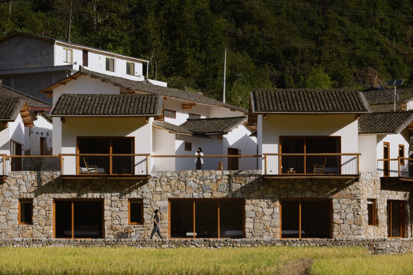 Ningshan Luzhai Cottages in Ankang City, China, by Kooo Architects