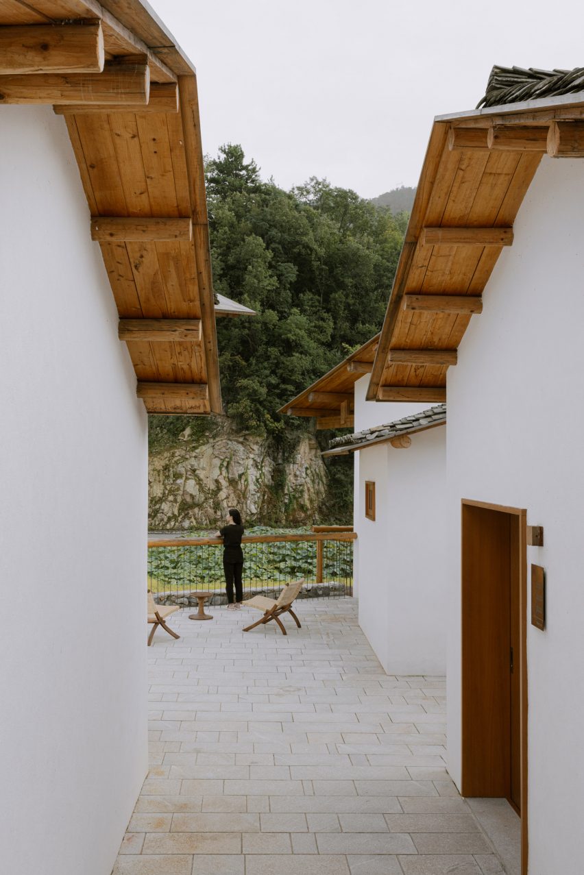 Ningshan Luzhai Cottages in Ankang City, China, by Kooo Architects