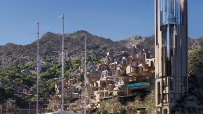 Neom Norlana coastal town Gulf of Aqaba