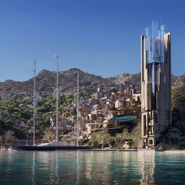 Neom Norlana coastal town Gulf of Aqaba