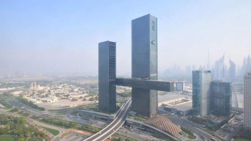 Aerial view of One Za'abeel by Nikken Sekkei